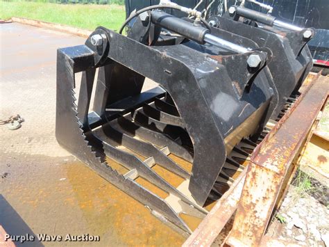 66 inch skid steer bucket for sale|skid steer grapple bucket 60.